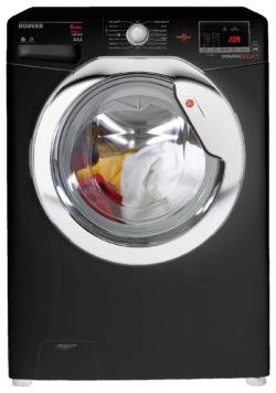 Hoover - WDXOC686CB 8KG 6KG 1600 Spin - Washer Dryer - Black